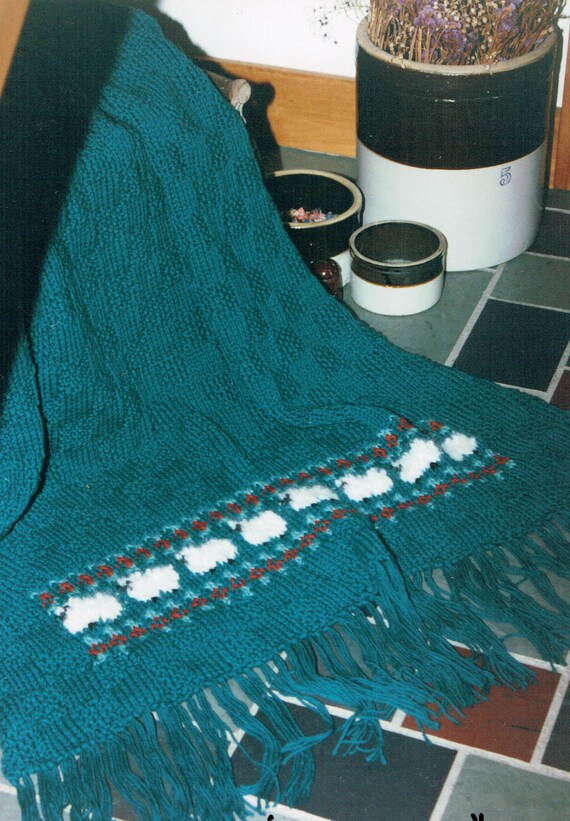 Bulky Yarn Afghan Knitting Patterns Knitting Ideas DIY