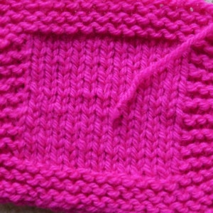 Neon Pink worsted wool hand dyed 3 ply soft wool yarn from our American farm, free shipping offer farm yarn