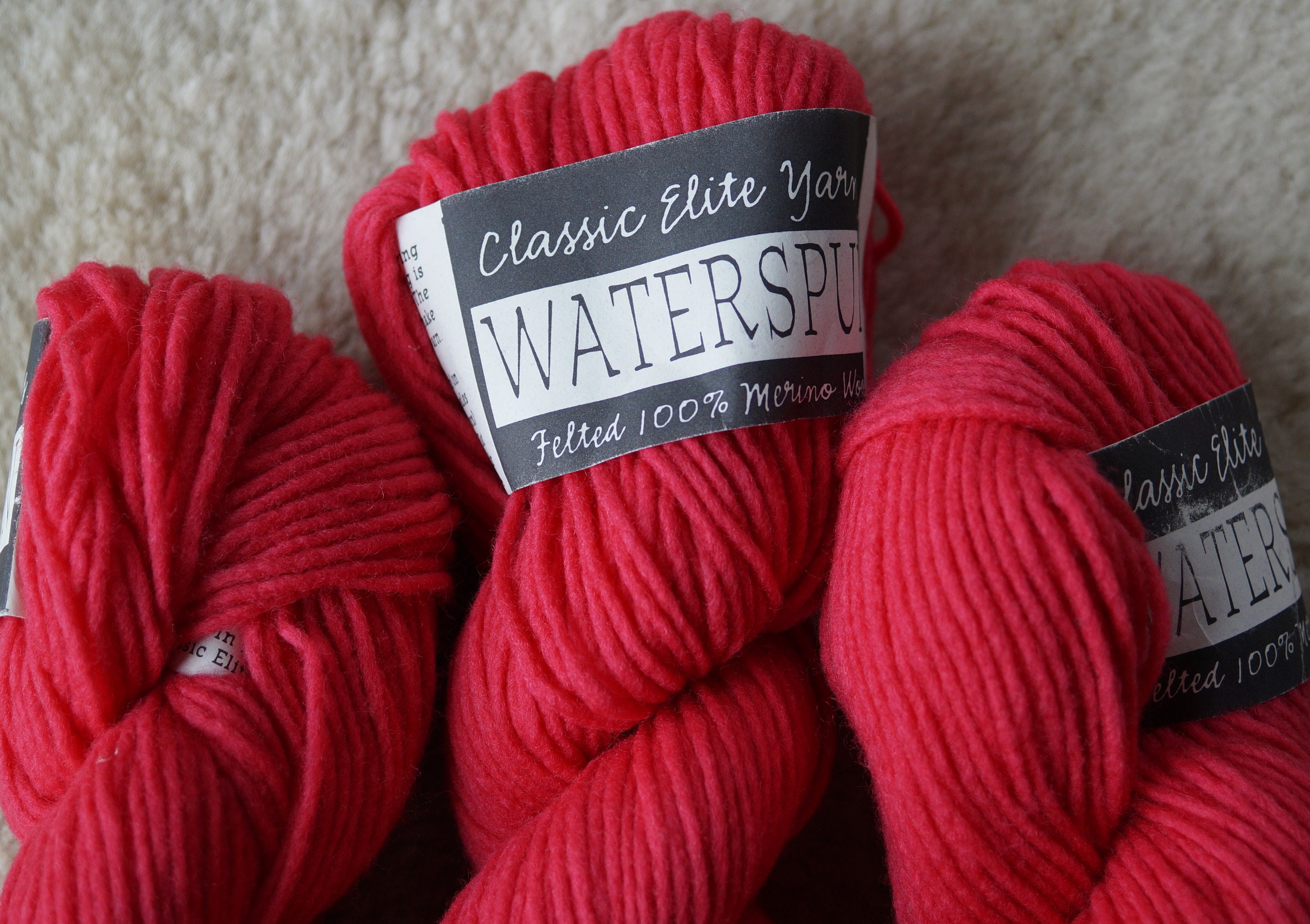 Classic Elite Waterspun felted merino wool yarn sale