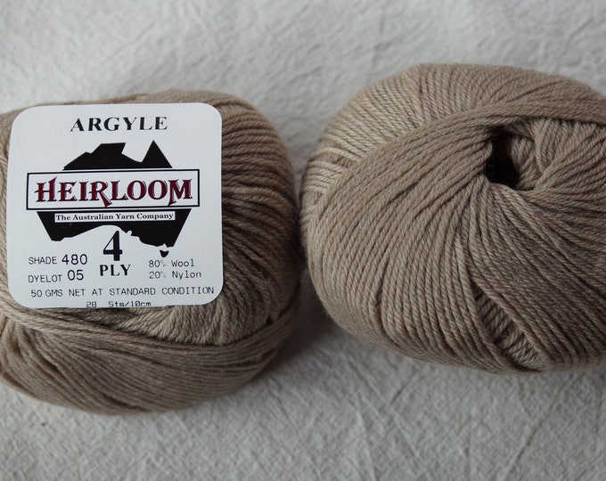 Argyle wool sock yarn 80020 merino wool and nylon