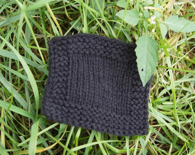 Black worsted weight 2 ply soft farm yarn from our small American farm free shipping offer