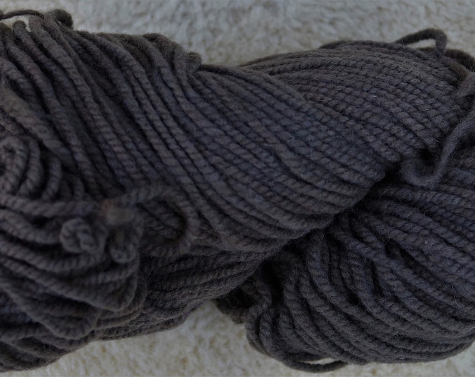 Seal Brown soft wool kettle dyed American farm yarn free shipping offer