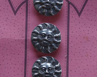 Button covers Danforth pewter vintage never used made in the USA