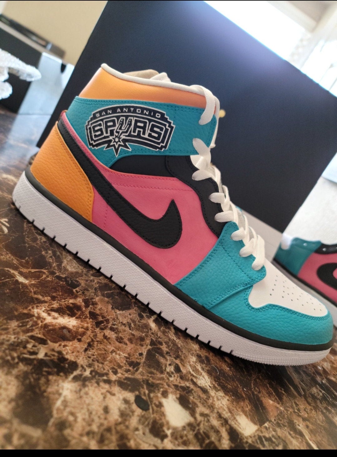 Spurs are giving away custom Fiesta-inspired Jordan 1