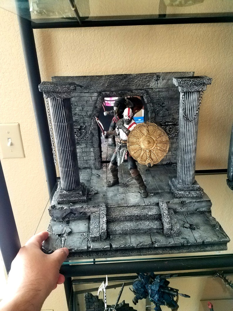 how to build a diorama for action figures