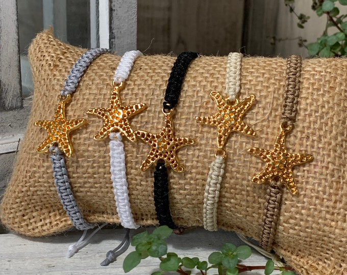 Bracelet "Starfish" gold-colored