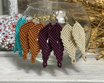 Macrame Earring Modes (1 Pair)