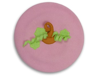 Pink Pumpkin Beret