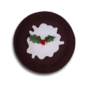 Christmas Pud Beret