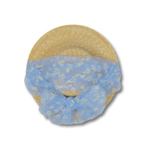 Daisy Days Straw Hat (Small)