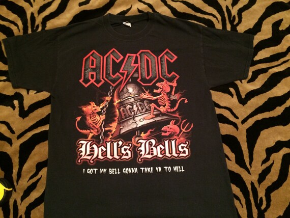 ac dc hells bells t shirt