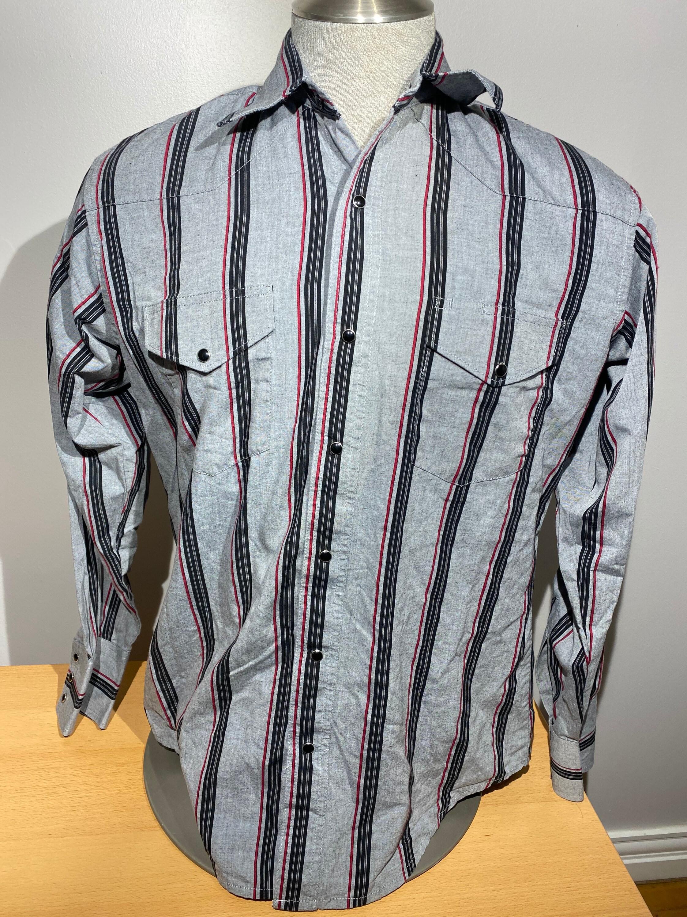 Vintage 80s 90s Wrangler Western Pearl 
