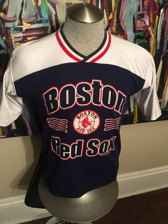 Vintage Boston Red Sox MLB Baseball Jersey Small Tshirt 