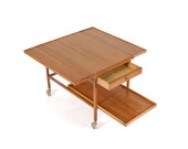 Josef Frank for Svenskt Tenn Drop Leaf Trolley or cart. MCM. Free Shipping