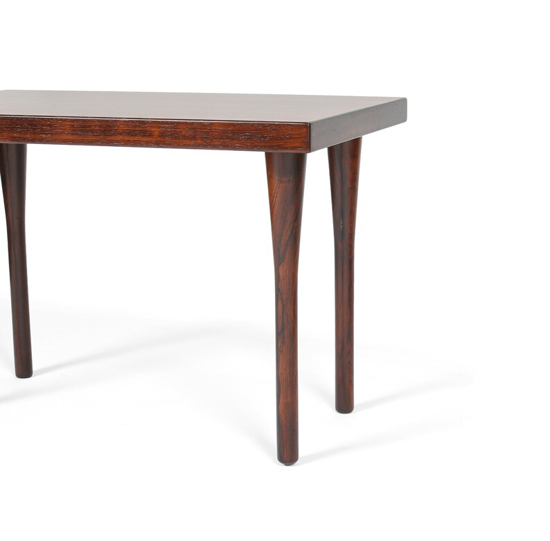 Vintage Danish Rosewood Side Table by Soren Willadsen. Nanna Ditzel or Wikkelso image 5