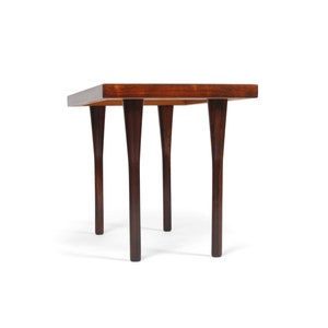 Vintage Danish Rosewood Side Table by Soren Willadsen. Nanna Ditzel or Wikkelso image 8