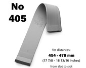 The Original Fagas Strap No 405. Danish Rubber Seat Webbing with Metal Clips