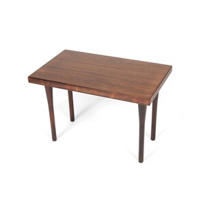 Vintage Danish Rosewood Side Table by Soren Willadsen. Nanna Ditzel or Wikkelso image 7