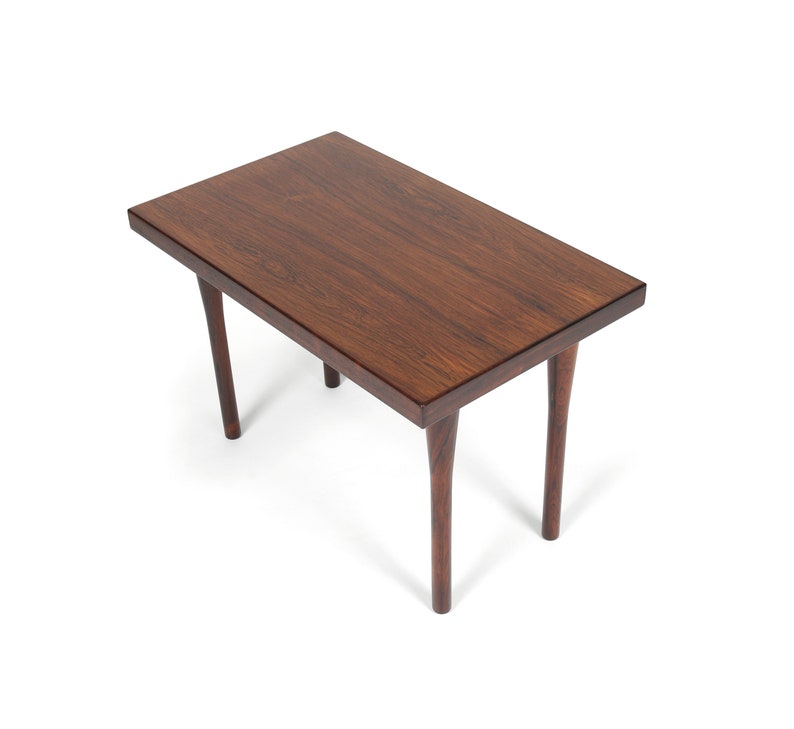 Vintage Danish Rosewood Side Table by Soren Willadsen. Nanna Ditzel or Wikkelso image 2