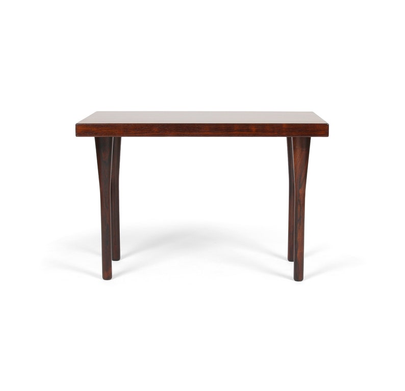 Vintage Danish Rosewood Side Table by Soren Willadsen. Nanna Ditzel or Wikkelso image 3