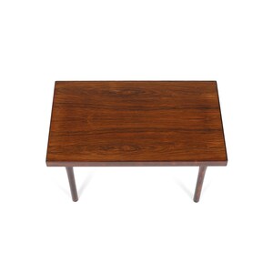 Vintage Danish Rosewood Side Table by Soren Willadsen. Nanna Ditzel or Wikkelso image 4