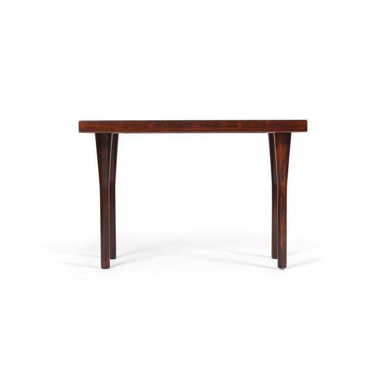 Vintage Danish Rosewood Side Table by Soren Willadsen. Nanna Ditzel or Wikkelso image 6