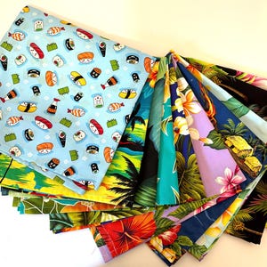Hawaiian Print Napkins