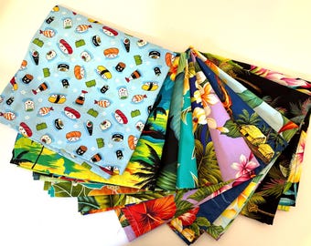 Hawaiian Print Napkins