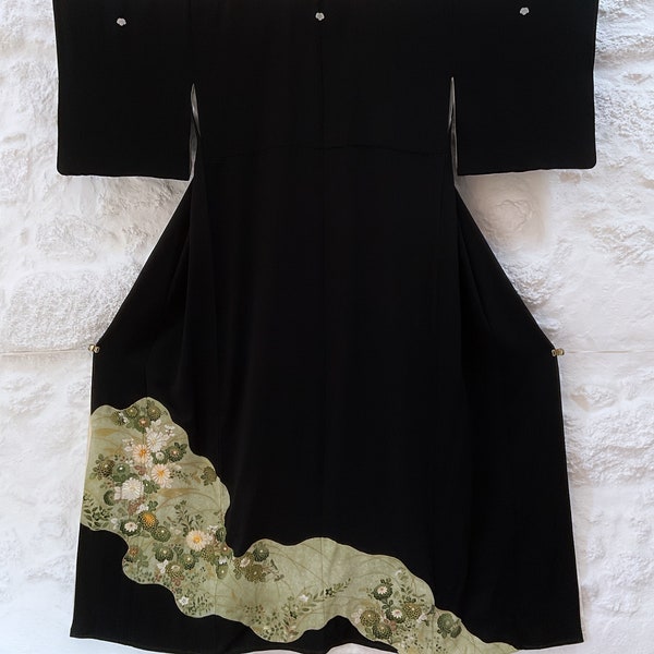 Mesh Kimono green main image 1