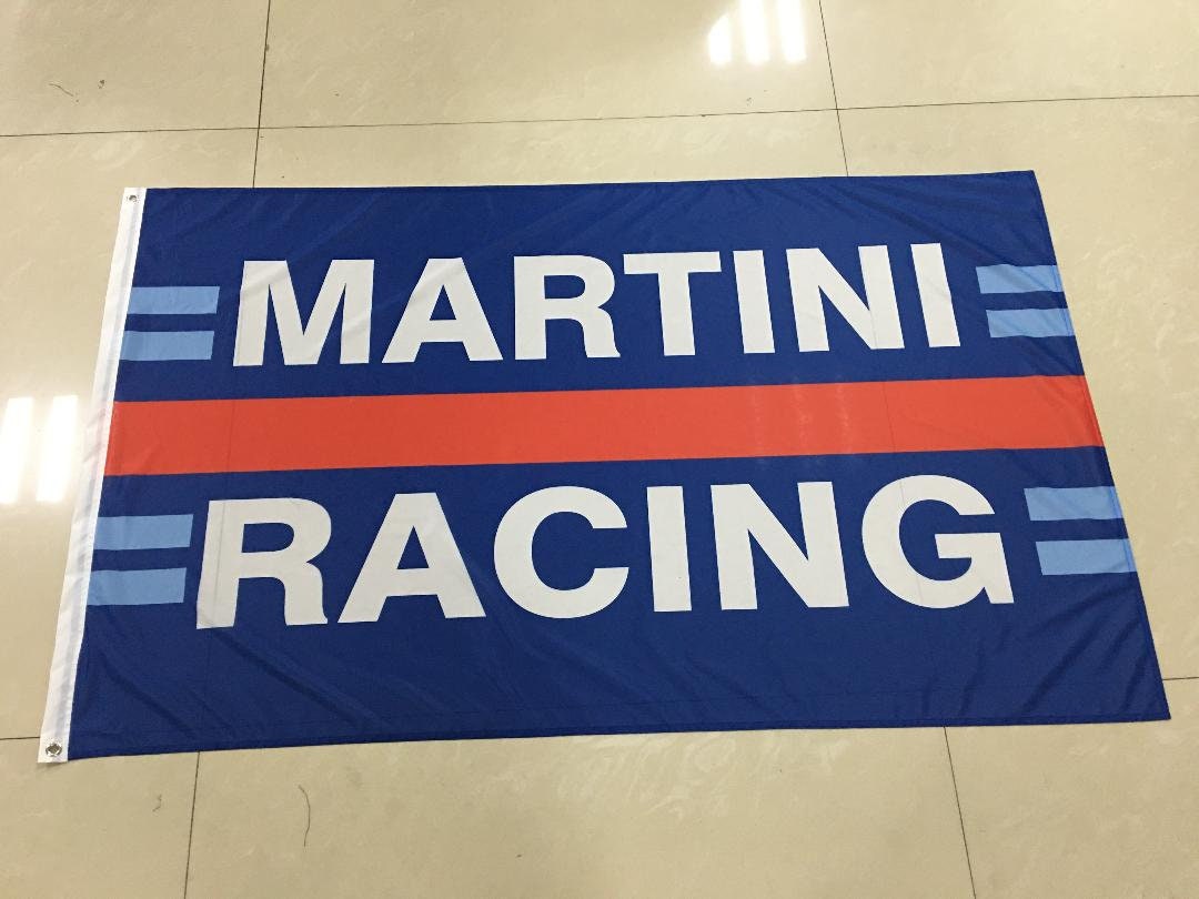 Porsche Martini Racing flags. Large 3ft x 5ft Etsy