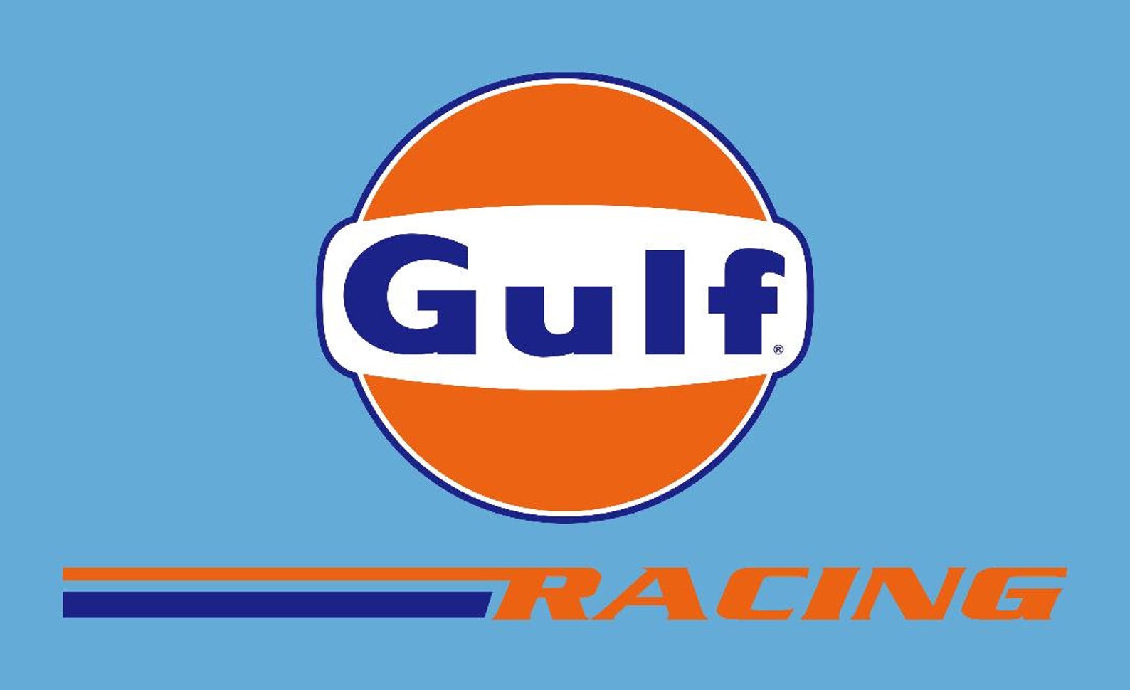 Gulf Racing Flags. Large 3ft X 5ft | Etsy