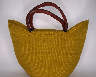 canary yellow purse
