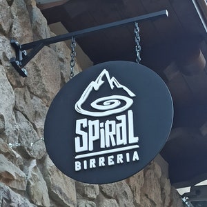 Custom wood sign - Business sign for outside - Store sign - Wooden logo sign - Office sign - Personalized sign - Last name sign - Blade sign