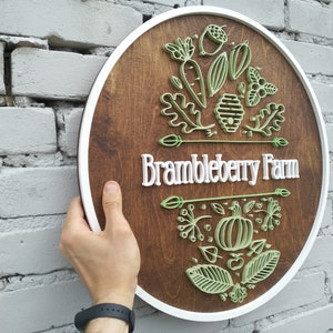 Custom wood sign - Business sign for outside - Store sign - Wooden logo sign - Office sign - Personalized sign - Last name sign - Blade sign