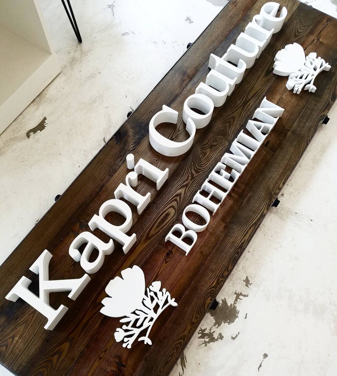 Custom Wood Sign - Business Sign for Outside - Store Sign - Wooden Logo ...