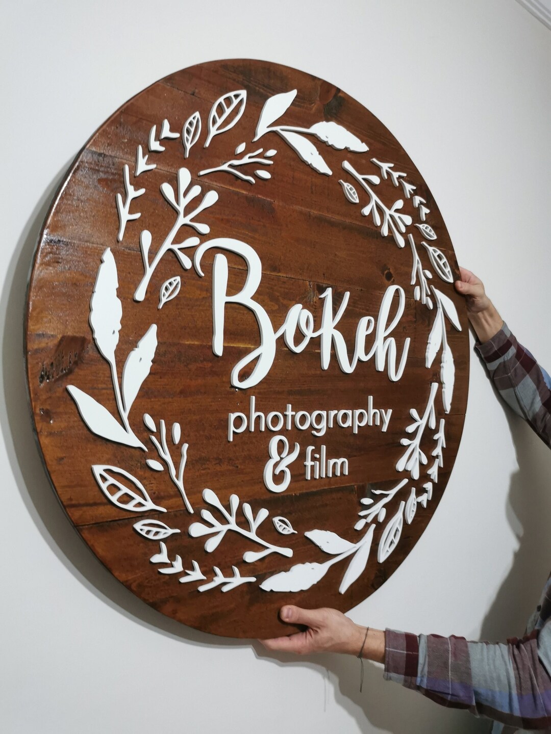 Custom Wood Sign - Business Sign for Outside - Store Sign - Wooden Logo ...