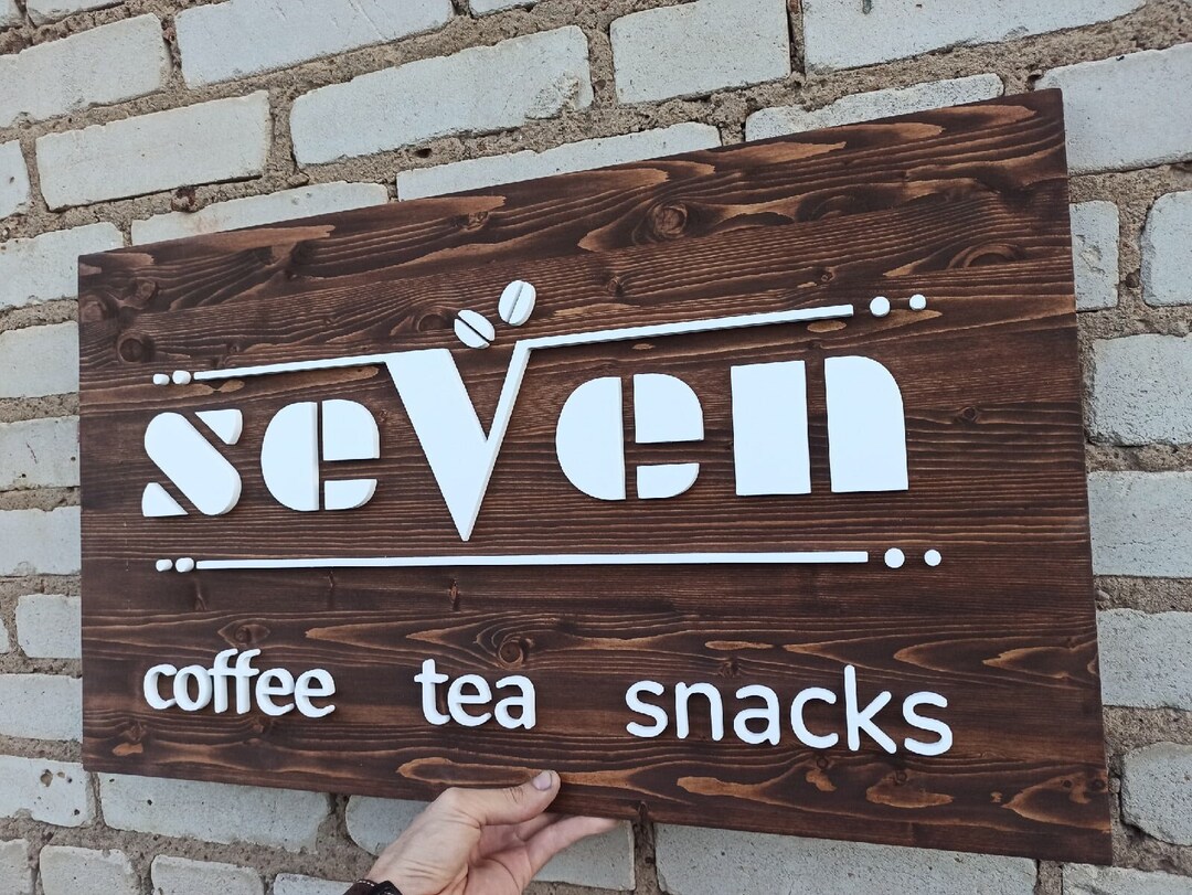Custom Wood Sign Business Sign for Outside Store Sign Wooden Logo Sign ...