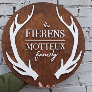 Custom wood sign - Business sign for outside - Store sign - Wooden logo sign - Office sign - Personalized sign - Last name sign - Blade sign
