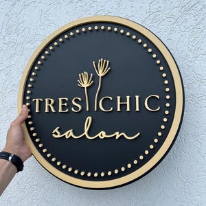 Custom wood sign - Business sign for outside - Store sign - Wooden logo sign - Office sign - Personalized sign - Last name sign
