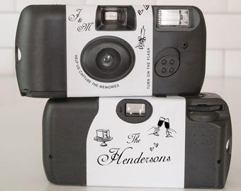 Labels for Disposable Camera • Editable Template + Prints