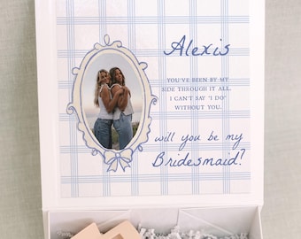 Sticker for Bridesmaid Proposal Box • Edit Your Sticker & We'll Print It!