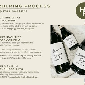 Printed Bridesmaid Wine Label • Bridesmaid Proposal Wine or Champagne ...