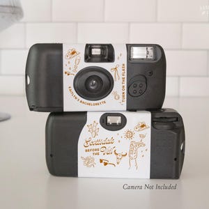 Label for Disposable Camera • Country Western Theme • Scottsdale Before the Veil Bachelorette Party Favors image 5