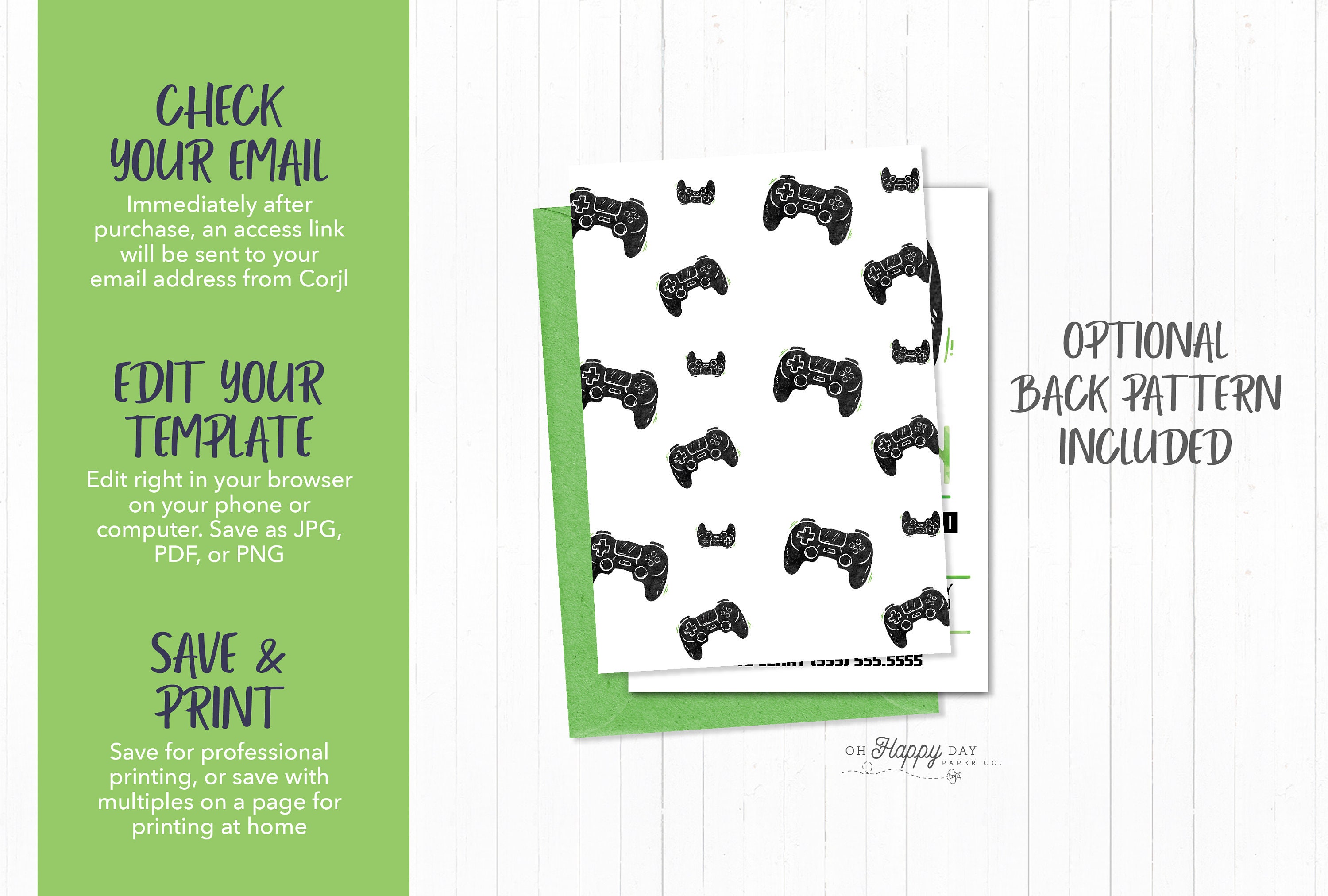 Printable Video Game Birthday Party Invitation Template Edit | Etsy
