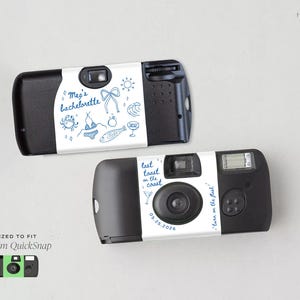 Bachelorette Party Camera Wrap • Last Toast On The Coast Design (Label Only) imagen 2