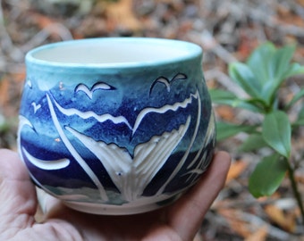 West Coast Orca Tea Bowl/Goblet