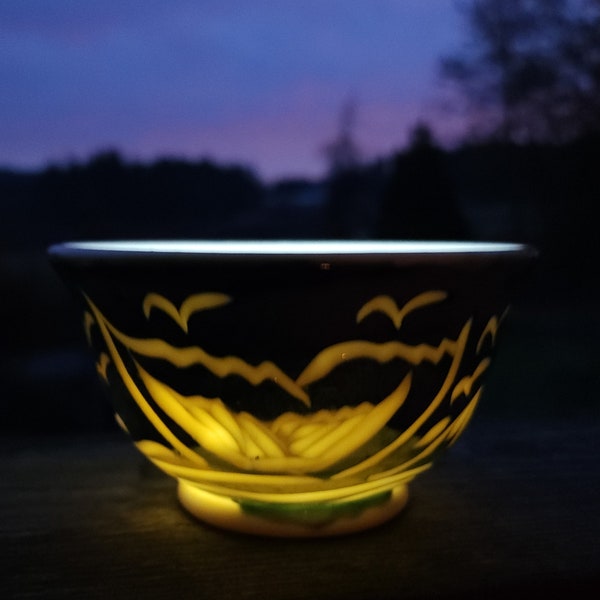 Orca bowl/ tealight