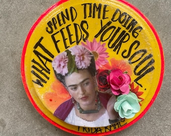 Frida Kahlo handmade Mexican art