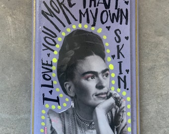 Frida Kahlo handmade Mexican art