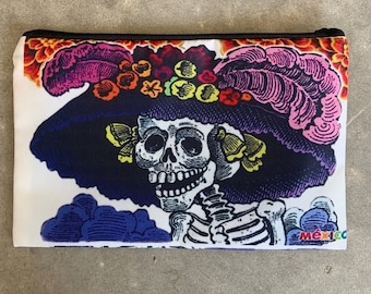 La Catrina Make Up Bag